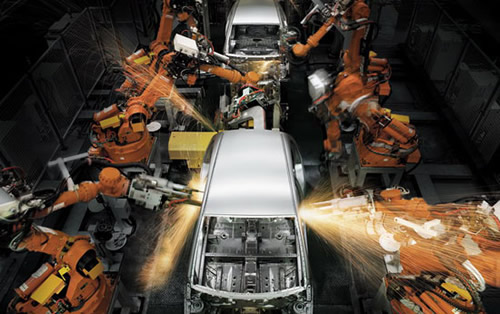 奇瑞汽车：工业机器人已广泛应用于汽车整车的焊接生产线