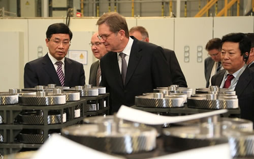 大众天津零部件工厂投产