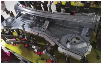 汽车前围流水槽工艺研究及优化