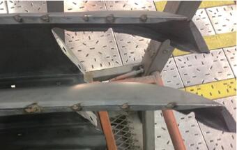 三厢轿车侧围落水槽区平整度整改