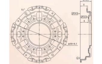 基于Dynaform 的汽车离合器盖冲压工艺设计