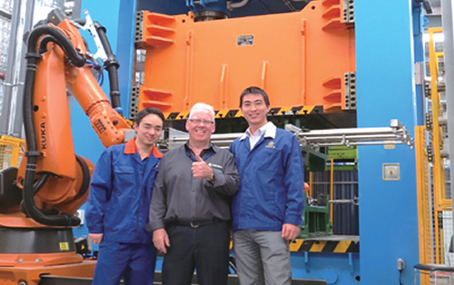 合锻成功揽入国内外7台热冲压线合同