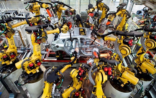 从上汽通用智慧制造工艺 看一块钢板如何变身汽车