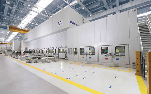 舒勒：世界最快冲压线