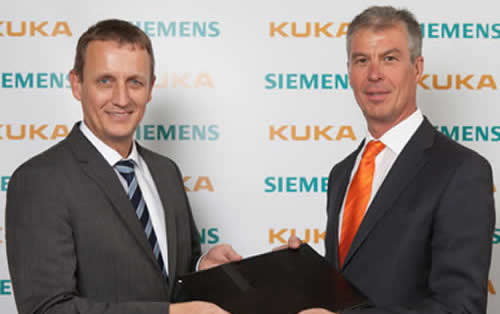 西门子与库卡机器人将开展业务合作